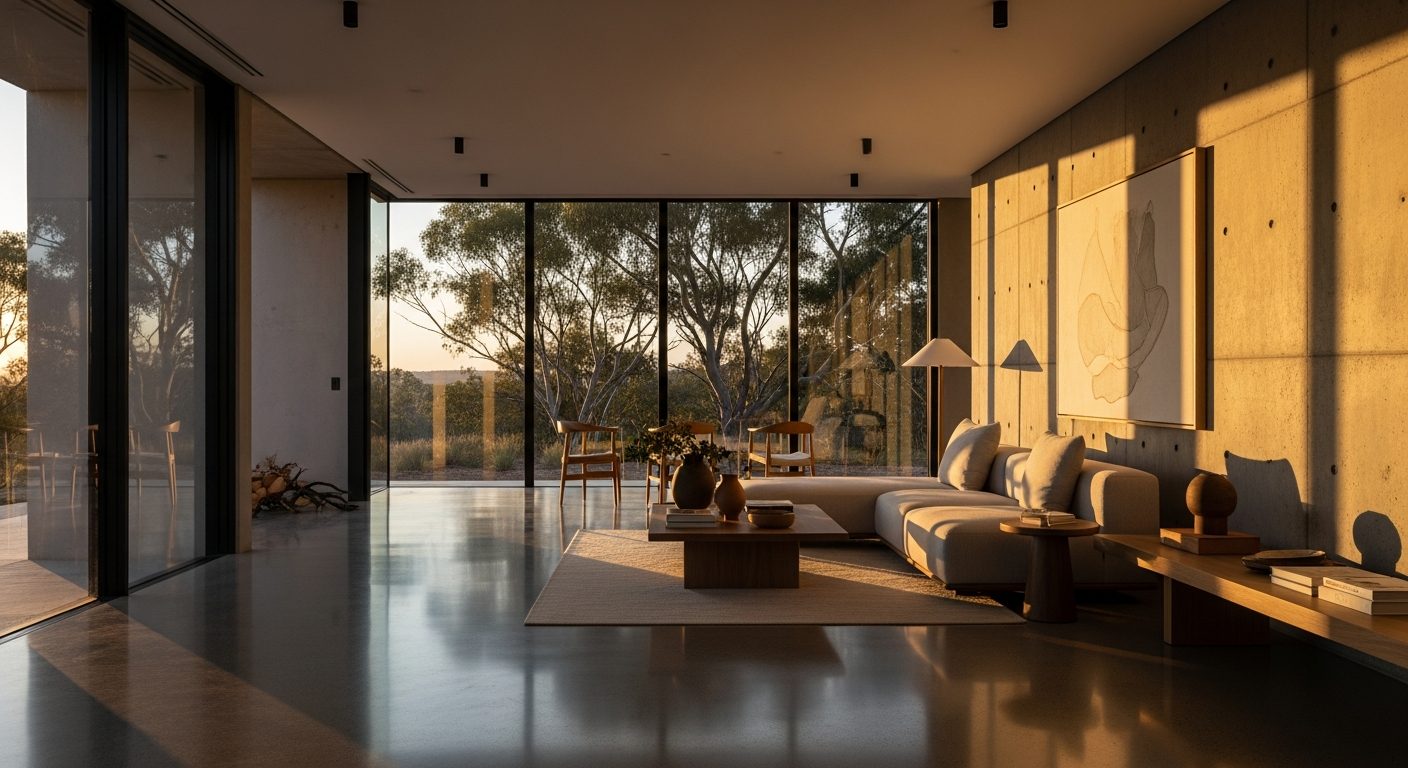 Polished concrete in Albury Wodonga